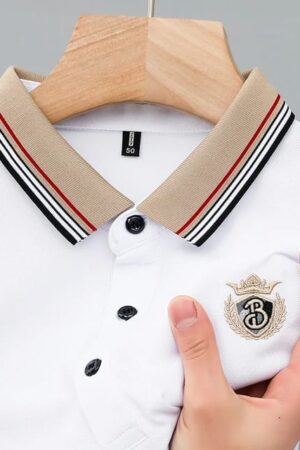 COTTON POLO WHITE